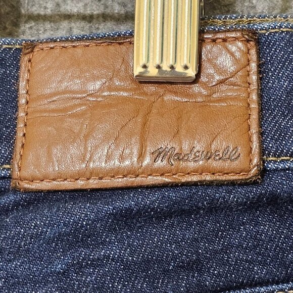 Madewell Skinny Jeans Womens Size 29 Cotton Blend Blue Denim Mid Rise Stretch - Picture 8 of 16